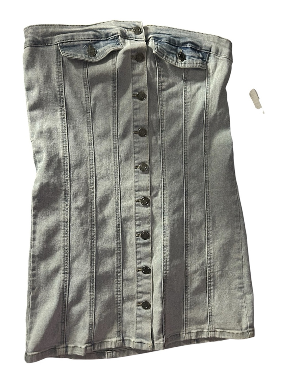 Forever 21 Button-Front Denim dress